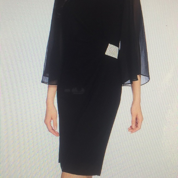 HOST PICK  PARTY DRESS Pretty Flutter sleeves Embellish - Picture 3 of 8